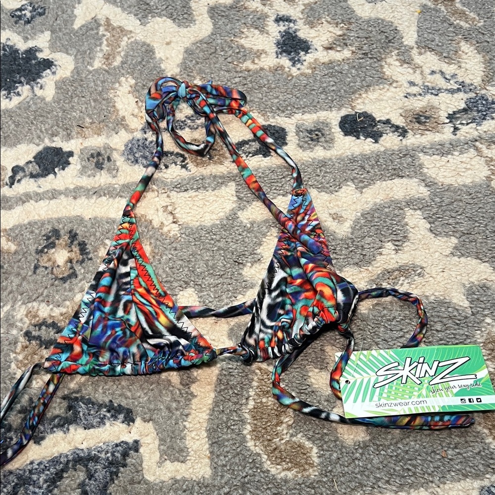 Skinz bikini top‎ new with tags M #70